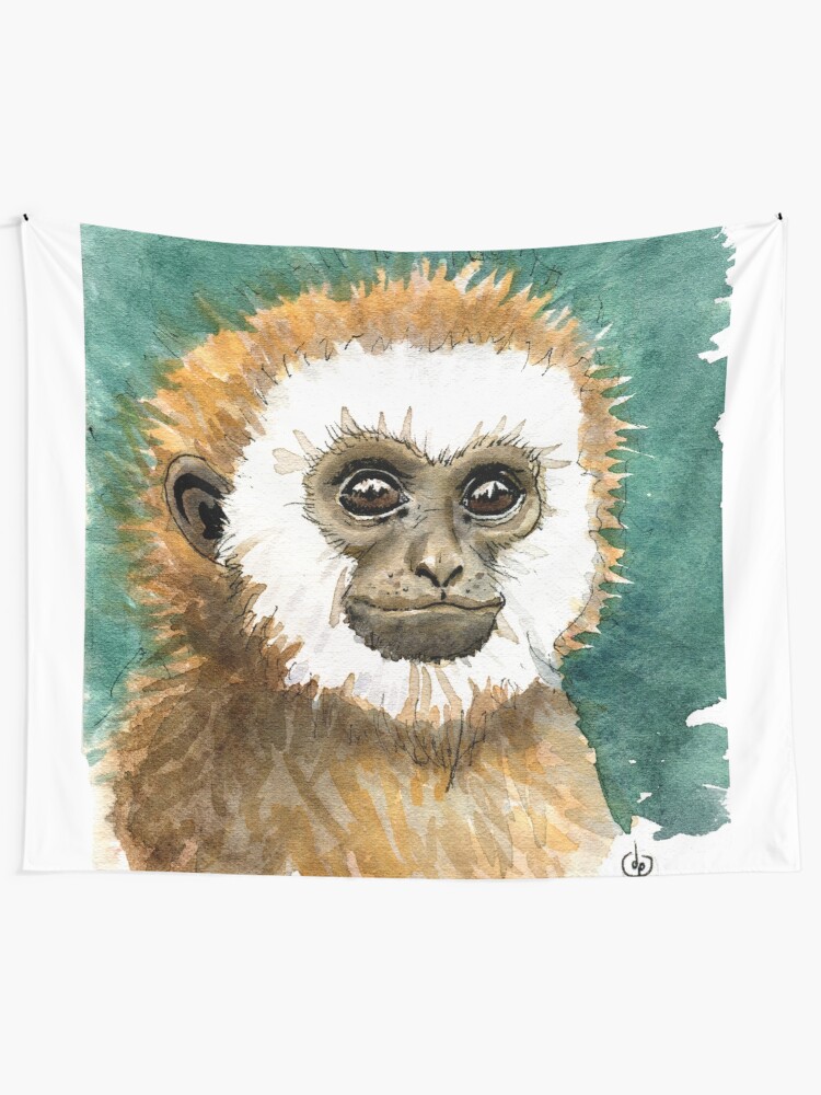 monkey tapestry