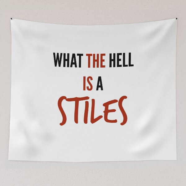 Item preview, teen wolf - what the hell is a stiles? designed and sold by zeebanshee.