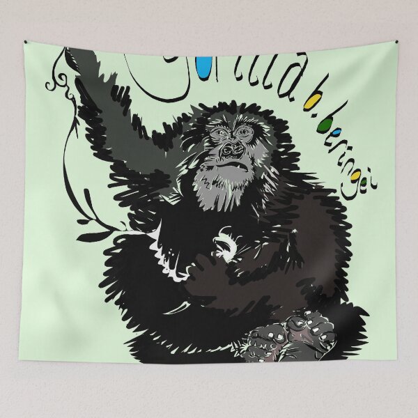 Item preview, Mountain Gorilla, Gorilla beringei beringei designed and sold by michdevilish.