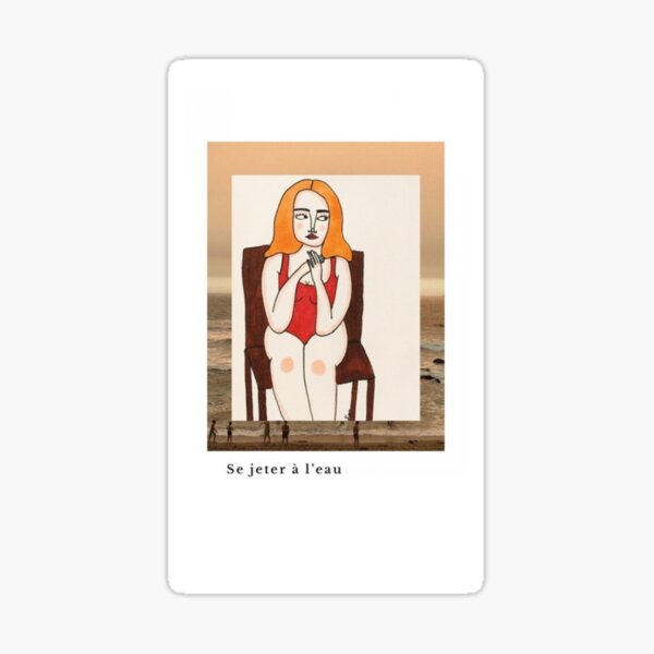 Se jeter à l'eau Sticker