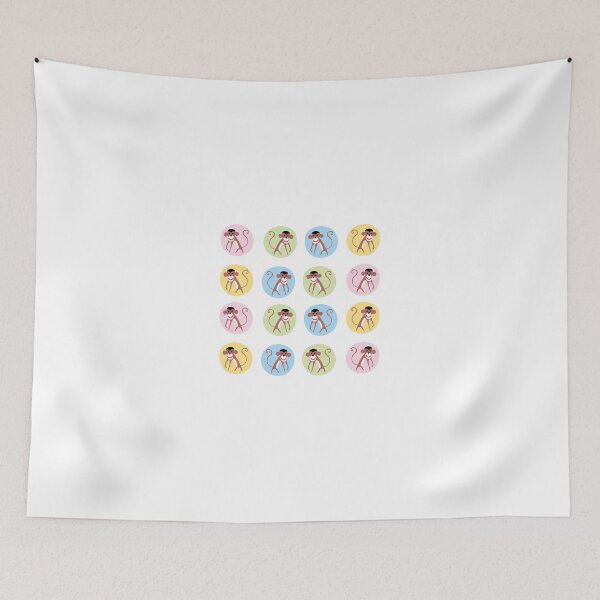 Item preview, fun monkey pattern designed and sold by bus109.