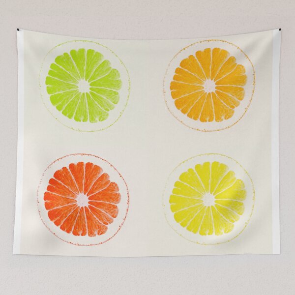 Aperçu de l'œuvre Citrus Squared créée et vendue par BunnyThePainter.