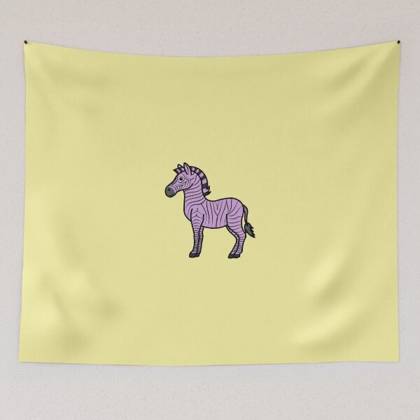Item preview, Light Purple Zebra with Black Stripes designed and sold by Grifynne.
