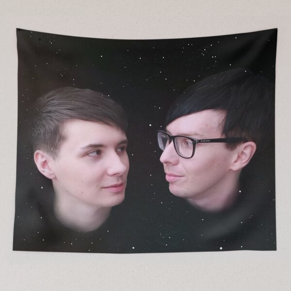 Item preview, Dan And Phil - Galaxy designed and sold by AmandaHewlett.