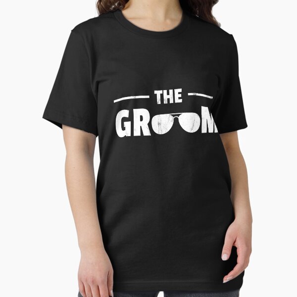 Mens Cool Shades Groom T-Shirt | Wedding Shower Party Gift Shirt