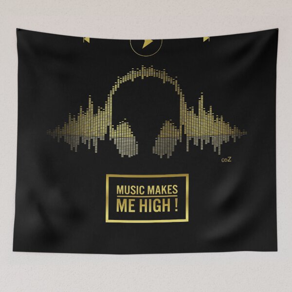 Item preview, Night music gold designed and sold by Udezigns.