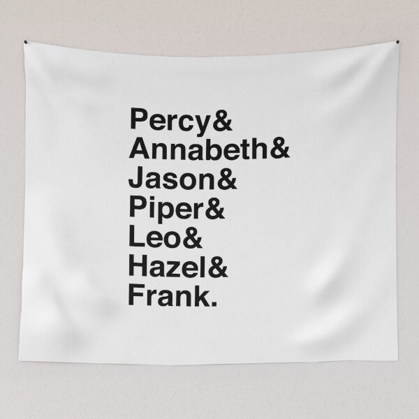 Item preview, Percy & Annabeth & Jason & Piper & Leo & Hazel & Frank. (Percy Jackson) designed and sold by Kitmagic.