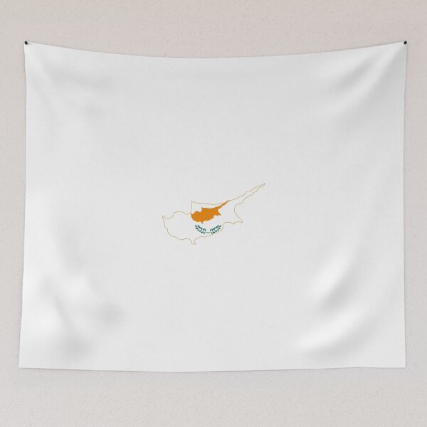 Item preview, Flag Map of Cyprus  designed and sold by abbeyz71.