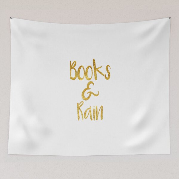 Item preview, Books & Rain designed and sold by LindeSwi13.