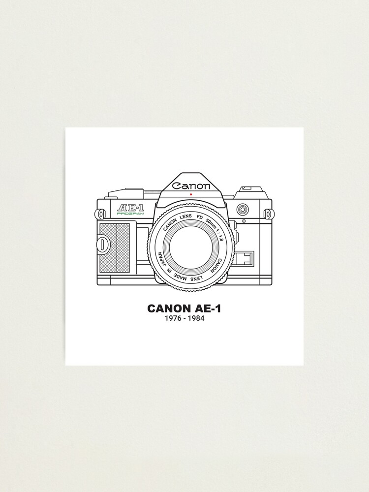 Canon AE-1 Program  35mm Vintage Film Camera