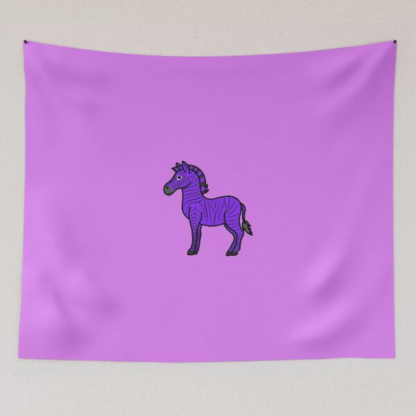 Item preview, Purple Zebra with Black Stripes designed and sold by Grifynne.