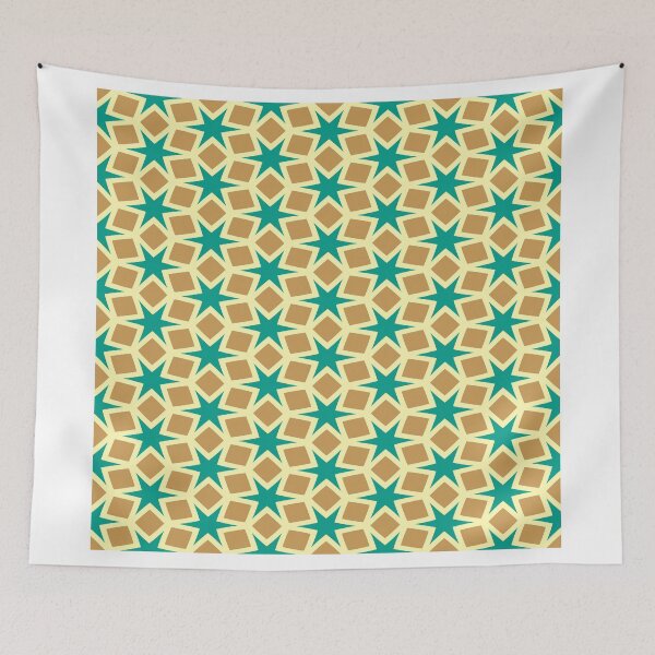 Item preview, Stars and squares pattern designed and sold by lalylaura.