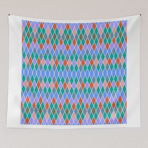 Item preview, Pastel rhombus pattern designed and sold by lalylaura.