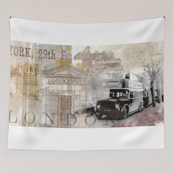 Aperçu de l'œuvre Vintage Britain créée et vendue par artsandsoul.