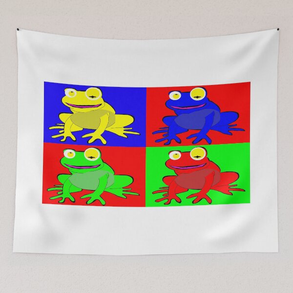 Item preview, Frog warhol like designed and sold by DrTigrou.