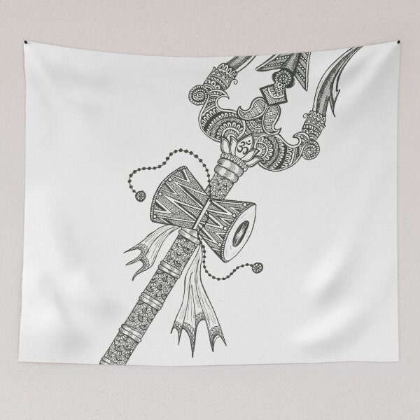 Item preview, trishula designed and sold by Rashmi's Art Shop.