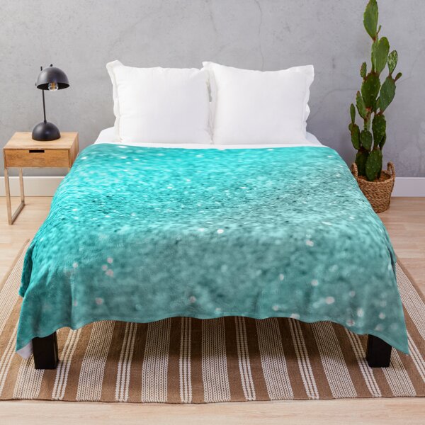 Item preview, Aqua Teal Ocean Glam #1 (Photo of Glitter Only - Not Reflective) designed and sold by Anita's & Bella's Art.