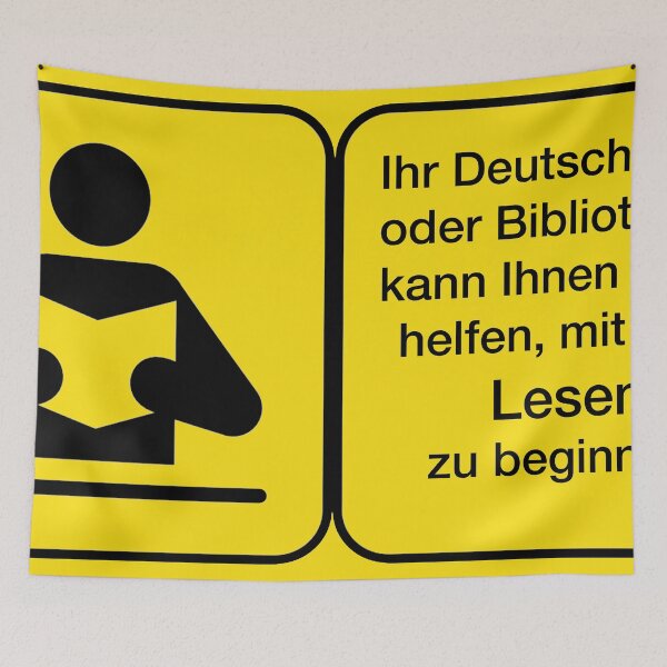 Item preview, Vector Warnung Deutsch Deutschlehrer designed and sold by Netsrotj.