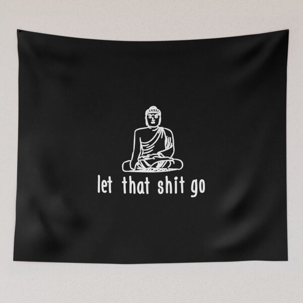Item preview, Yoga: Let that shit go!  designed and sold by nektarinchen.