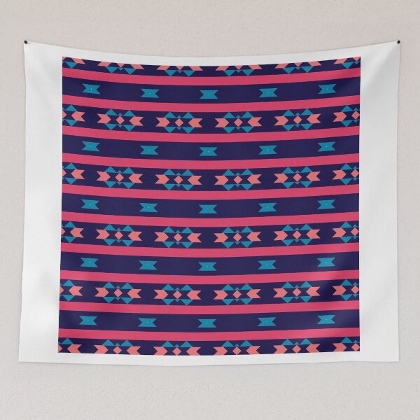Item preview, Stripes and other shapes pattern designed and sold by lalylaura.