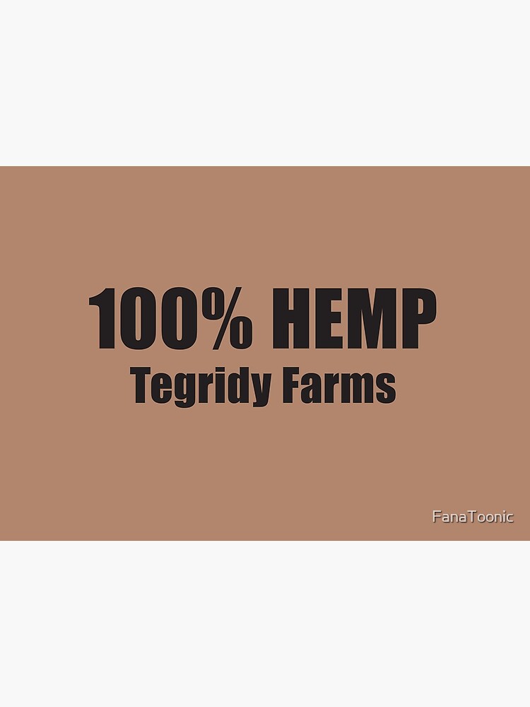 100% Hemp Tegridy Farms T Shirt 100% Hemp Tegridy Farms T Shirt