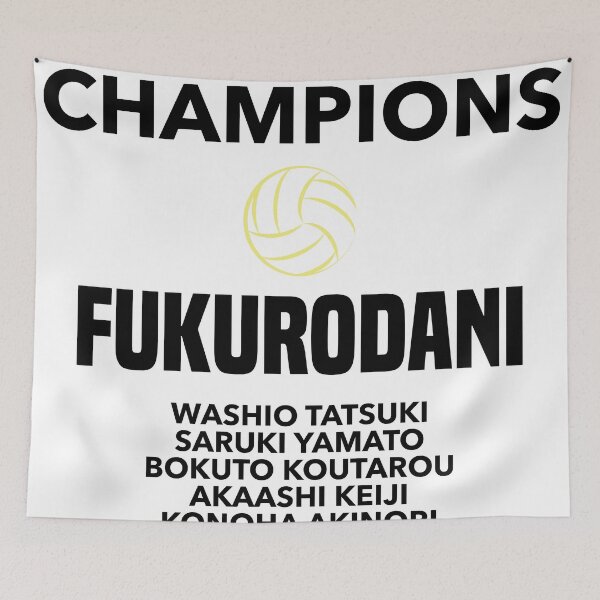 Item preview, Fukurodani Champions designed and sold by reibunkuro.
