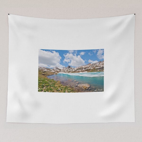 Item preview, Upper Ice Lake and Surrounding Peaks designed and sold by Jeff Goulden Photography.