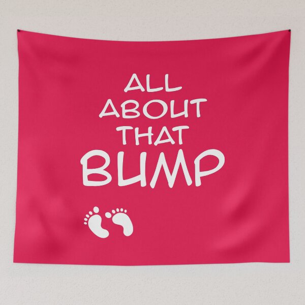 Item preview, All About That Bump Pregnancy 2 White designed and sold by Nitronus.