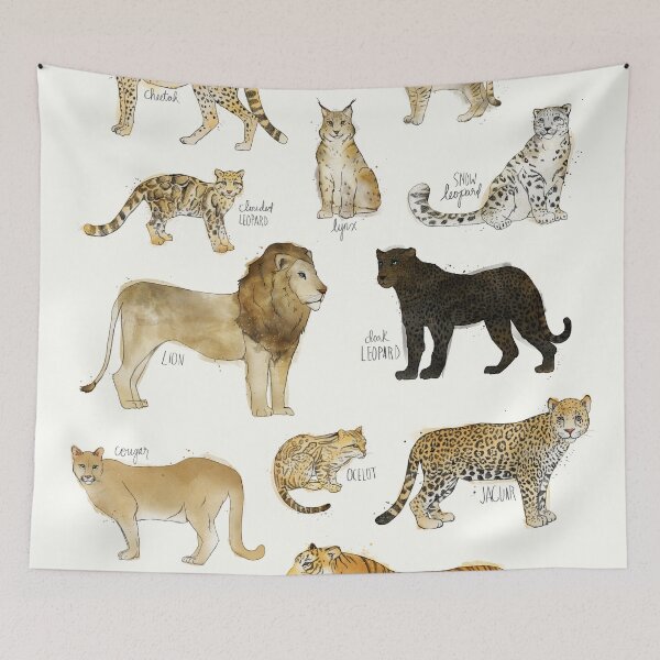 Item preview, Wild Cats designed and sold by Amy Hamilton.