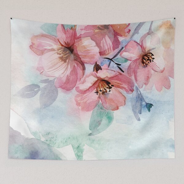 Item preview, Watercolor Flowers designed and sold by Orce Vasilev.