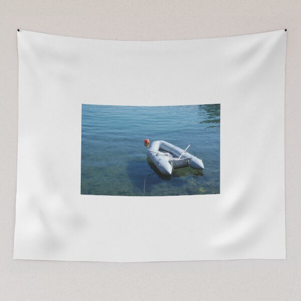 Item preview, Boat in Bakar Harbour designed and sold by jojobob.