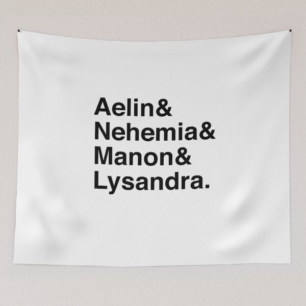 Item preview, Aelin & Nehemia & Manon & Lysandra. (Throne of Glass) designed and sold by Kitmagic.