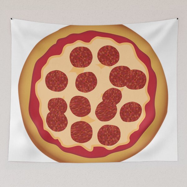 Aperçu de l'œuvre Pizza au pepperoni créée et vendue par MAMMAJAMMA.