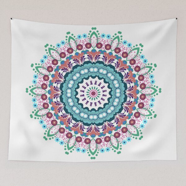 Item preview, Beautiful spring mandala designed and sold by Heaven7.