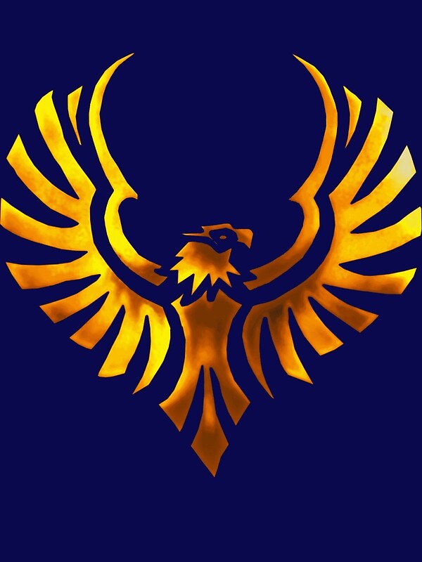 "Phoenix Golden" by Amazon Webber Redbubble