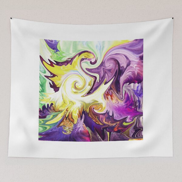 Item preview, Magic Purple Flower Abstract designed and sold by Irina Sztukowski.