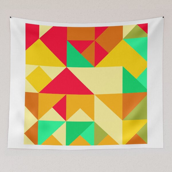 Item preview, Retro colors shapes designed and sold by lalylaura.