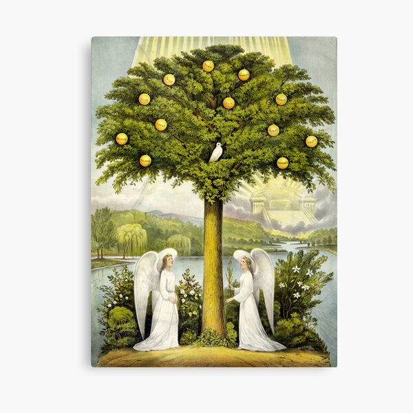 Item preview, The Tree of Life - 1892 designed and sold by CrankyOldDude.