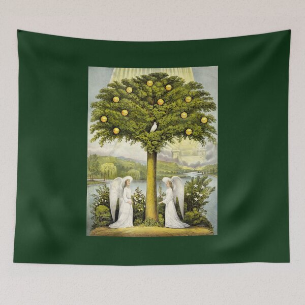 Item preview, The Tree of Life - 1892 designed and sold by CrankyOldDude.
