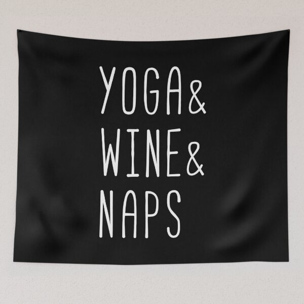 Item preview, Yoga & Wine & Naps designed and sold by nektarinchen.