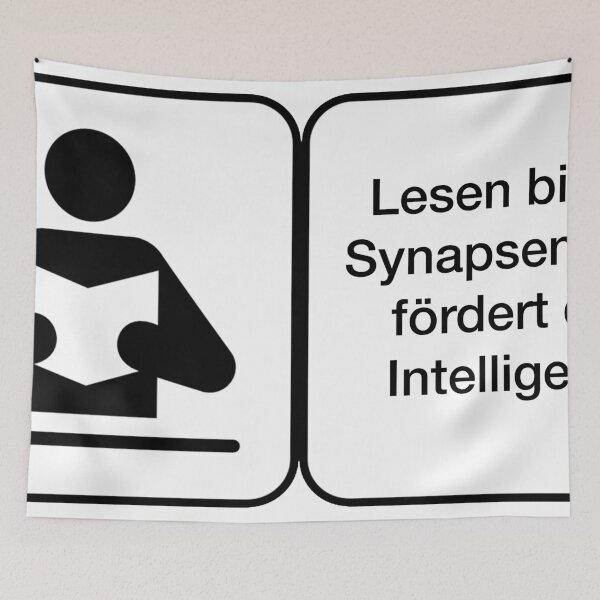 Item preview, Warnung Deutsch Lesen Synapsen designed and sold by Netsrotj.