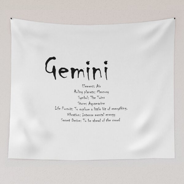 Item preview, Gemini Traits designed and sold by CrankyOldDude.