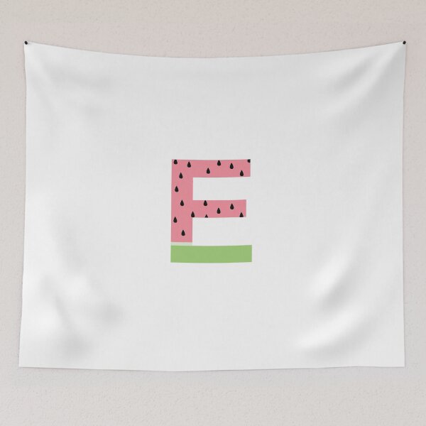 Item preview, E Watermelon designed and sold by hayleylauren.