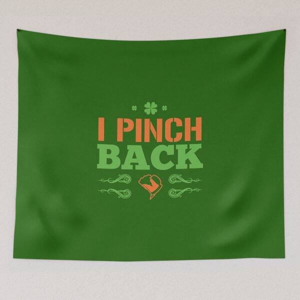 Item preview, St. Patrick's Day: I pinch back designed and sold by nektarinchen.