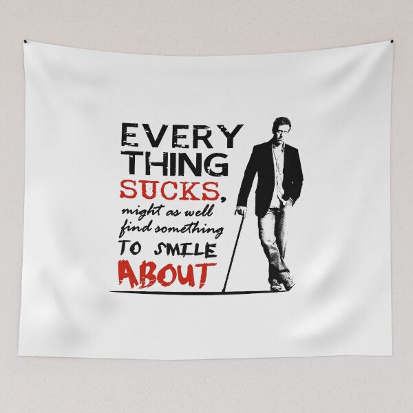 Item preview, Dr House - Eveything sucks... designed and sold by Yithian.