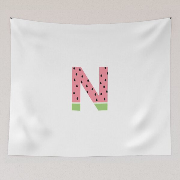 Item preview, N Watermelon designed and sold by hayleylauren.
