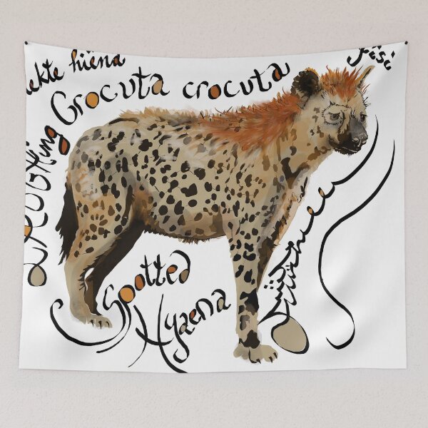 Item preview, Spotted Hyaena designed and sold by michdevilish.