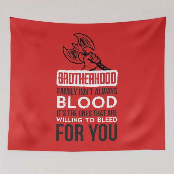 Item preview, Brotherhood: family isn't always blood... designed and sold by nektarinchen.