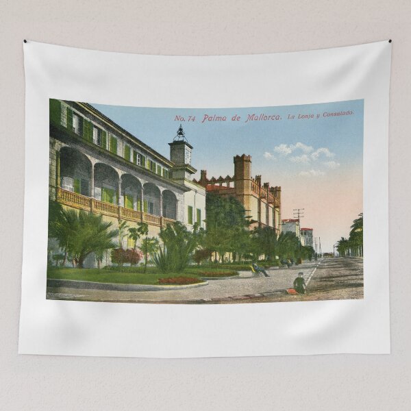 Item preview, Vintage 1900 Palma De Mallorca La Lonja and consulate designed and sold by aapshop.