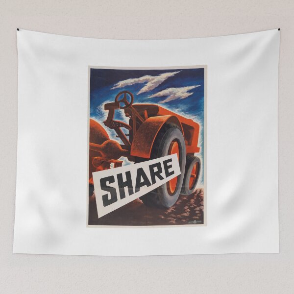 Item preview, Share - Vintage WW2 Propaganda Poster  designed and sold by 321Outright.